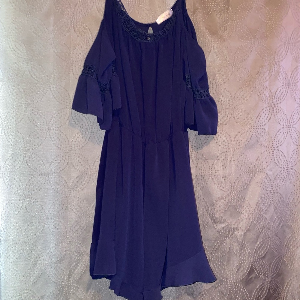 Navy romper never worn